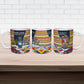 Eswatini Independence Day Ceramic Mug Freedom Pride - Lion Elephant - Strelitzia Flowers