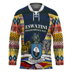 Eswatini Independence Day Hockey Jersey Freedom Pride - Lion Elephant - Strelitzia Flowers