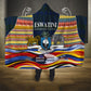 Eswatini Independence Day Hooded Blanket Freedom Pride - Lion Elephant - Strelitzia Flowers