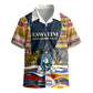 Eswatini Independence Day Kid Hawaiian Shirt Freedom Pride - Lion Elephant - Strelitzia Flowers