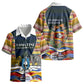 Eswatini Independence Day Kid Hawaiian Shirt Freedom Pride - Lion Elephant - Strelitzia Flowers