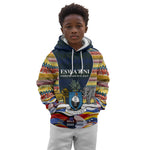 Eswatini Independence Day Kid Hoodie Freedom Pride - Lion Elephant - Strelitzia Flowers