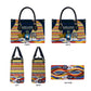 Eswatini Independence Day Leather Bag Freedom Pride - Lion Elephant - Strelitzia Flowers