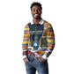 Eswatini Independence Day Long Sleeve Polo Shirt Freedom Pride - Lion Elephant - Strelitzia Flowers