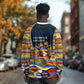Eswatini Independence Day Long Sleeve Shirt Freedom Pride - Lion Elephant - Strelitzia Flowers