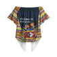 Eswatini Independence Day Off Shoulder Wrap Waist Top Freedom Pride - Lion Elephant - Strelitzia Flowers