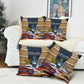 Eswatini Independence Day Pillow Cover Freedom Pride - Lion Elephant - Strelitzia Flowers