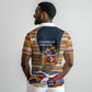 Eswatini Independence Day Polo Shirt Freedom Pride - Lion Elephant - Strelitzia Flowers