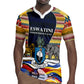 Eswatini Independence Day Rugby Jersey Freedom Pride - Lion Elephant - Strelitzia Flowers