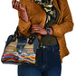 Eswatini Independence Day Shoulder Handbag Freedom Pride - Lion Elephant - Strelitzia Flowers