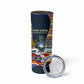Eswatini Independence Day Skinny Tumbler Freedom Pride - Lion Elephant - Strelitzia Flowers