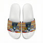 Eswatini Independence Day Slide Sandals Freedom Pride - Lion Elephant - Strelitzia Flowers