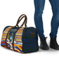 Eswatini Independence Day Travel Bag Freedom Pride - Lion Elephant - Strelitzia Flowers