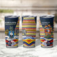 Eswatini Independence Day Tumbler Cup Freedom Pride - Lion Elephant - Strelitzia Flowers