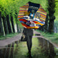 Eswatini Independence Day Umbrella Freedom Pride - Lion Elephant - Strelitzia Flowers