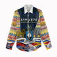 Eswatini Independence Day Women Casual Shirt Freedom Pride - Lion Elephant - Strelitzia Flowers