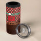 Morocco Christmas 4 in 1 Can Cooler Tumbler Santa Claus Camel Caravan Desert Scene - African Pride