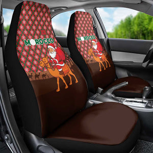 Morocco Christmas Car Seat Cover Santa Claus Camel Caravan Desert Scene - African Pride