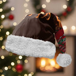 Morocco Christmas Santa Hat Santa Claus Camel Caravan Desert Scene - African Pride