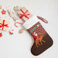 Morocco Christmas Stocking Santa Claus Camel Caravan Desert Scene - African Pride