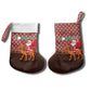 Morocco Christmas Stocking Santa Claus Camel Caravan Desert Scene - African Pride