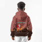 Morocco Christmas Kid Hoodie Santa Claus Camel Caravan Desert Scene - African Pride