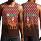 Morocco Christmas Men Tank Top Santa Claus Camel Caravan Desert Scene - African Pride