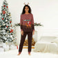 Morocco Christmas Pajama Set Santa Claus Camel Caravan Desert Scene - African Pride