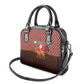 Morocco Christmas Shoulder Handbag Santa Claus Camel Caravan Desert Scene - African Pride