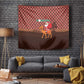 Morocco Christmas Tapestry Santa Claus Camel Caravan Desert Scene - African Pride