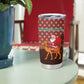 Morocco Christmas Tumbler Cup Santa Claus Camel Caravan Desert Scene - African Pride