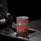 Morocco Christmas Tumbler Cup Santa Claus Camel Caravan Desert Scene - African Pride