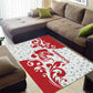 Morocco Christmas Area Rug Red Horse Santa Hat Arabesque Pattern a - African Pride