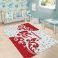Morocco Christmas Area Rug Red Horse Santa Hat Arabesque Pattern a - African Pride