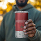 Morocco Christmas 4 in 1 Can Cooler Tumbler Red Horse Santa Hat Arabesque Pattern a - African Pride