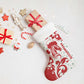 Morocco Christmas Stocking Red Horse Santa Hat Arabesque Pattern a - African Pride