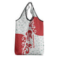 Morocco Christmas Grocery Bag Red Horse Santa Hat Arabesque Pattern a - African Pride