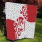 Morocco Christmas Quilt Red Horse Santa Hat Arabesque Pattern a - African Pride