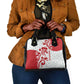 Morocco Christmas Shoulder Handbag Red Horse Santa Hat Arabesque Pattern a - African Pride