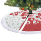 Morocco Christmas Tree Skirt Red Horse Santa Hat Arabesque Pattern a - African Pride