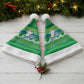 Comoros Christmas Santa Hat Santa Riding Dolphin Ocean Waves Crescent Moon - African Pride