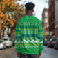 Comoros Christmas Long Sleeve Shirt Santa Riding Dolphin Ocean Waves Crescent Moon - African Pride