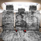 Ida B. Wells Back Car Seat Cover with Newspaper Collage Design Powerful Portrait Civil Rights and Free Press Tribute - African Pride