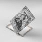 Ida B. Wells Canvas Wall Art with Newspaper Collage Design Powerful Portrait Civil Rights and Free Press Tribute - African Pride