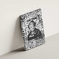 Ida B. Wells Canvas Wall Art with Newspaper Collage Design Powerful Portrait Civil Rights and Free Press Tribute - African Pride