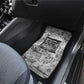 Ida B. Wells Car Mats with Newspaper Collage Design Powerful Portrait Civil Rights and Free Press Tribute - African Pride