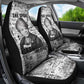 Ida B. Wells Car Seat Cover with Newspaper Collage Design Powerful Portrait Civil Rights and Free Press Tribute - African Pride