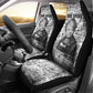 Ida B. Wells Car Seat Cover with Newspaper Collage Design Powerful Portrait Civil Rights and Free Press Tribute - African Pride