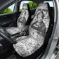Ida B. Wells Car Seat Cover with Newspaper Collage Design Powerful Portrait Civil Rights and Free Press Tribute - African Pride