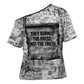 Ida B. Wells Cross Shoulder Shirt with Newspaper Collage Design Powerful Portrait Civil Rights and Free Press Tribute - African Pride